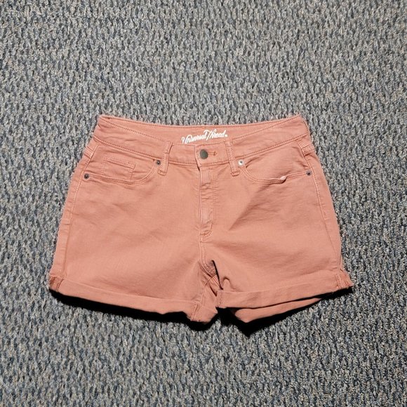 EUC Universal Thread Salmon Colored Shorts Size 6 28 - Picture 10 of 16